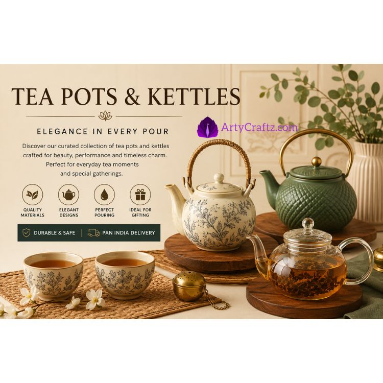 Tea Pots & Kettles – Elegant Serveware for Every Tea Lover