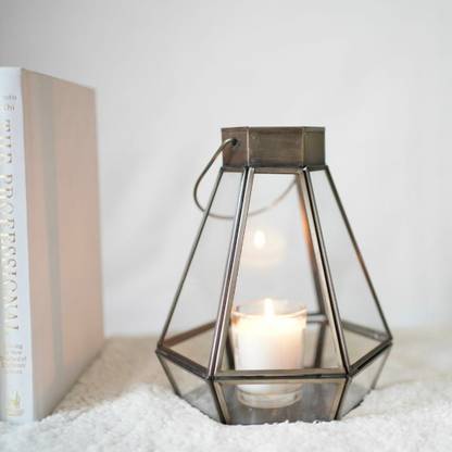 Metal Geometric Terrarium & Candle Holder-ArtyCraftz.com