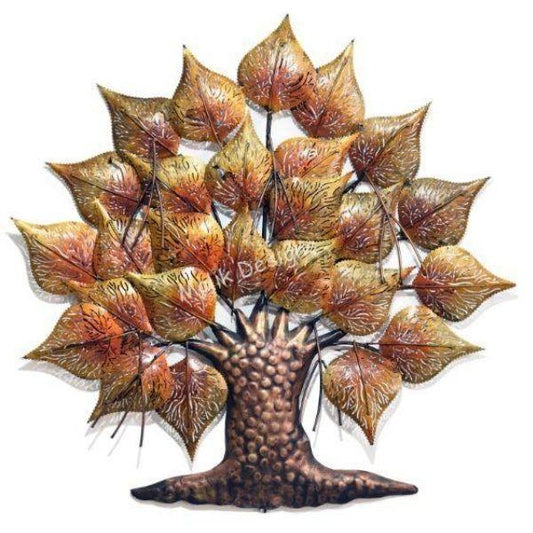Handcrafted Iron Big LED Family Tree Wall Decor For Living Room