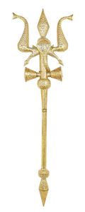 Brass Trishul Without Holder