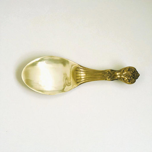 Brass Rice Palta | Traditional Brass Serving Spoon for Rice
