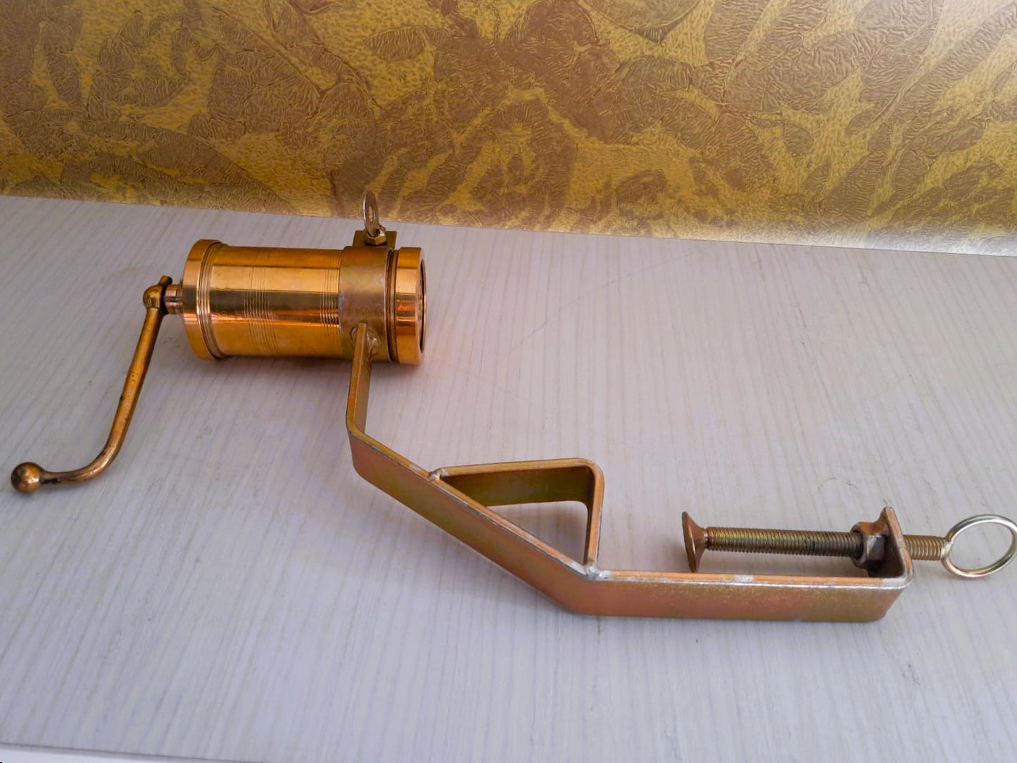 Traditional Brass Idiyappam Maker with Stand