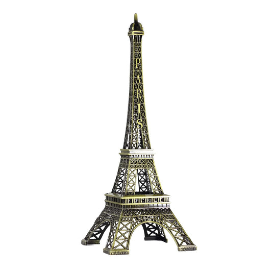25.5 cm Metal Eiffel Tower Miniature Paris Architectural Showpiece-artycraftz.com