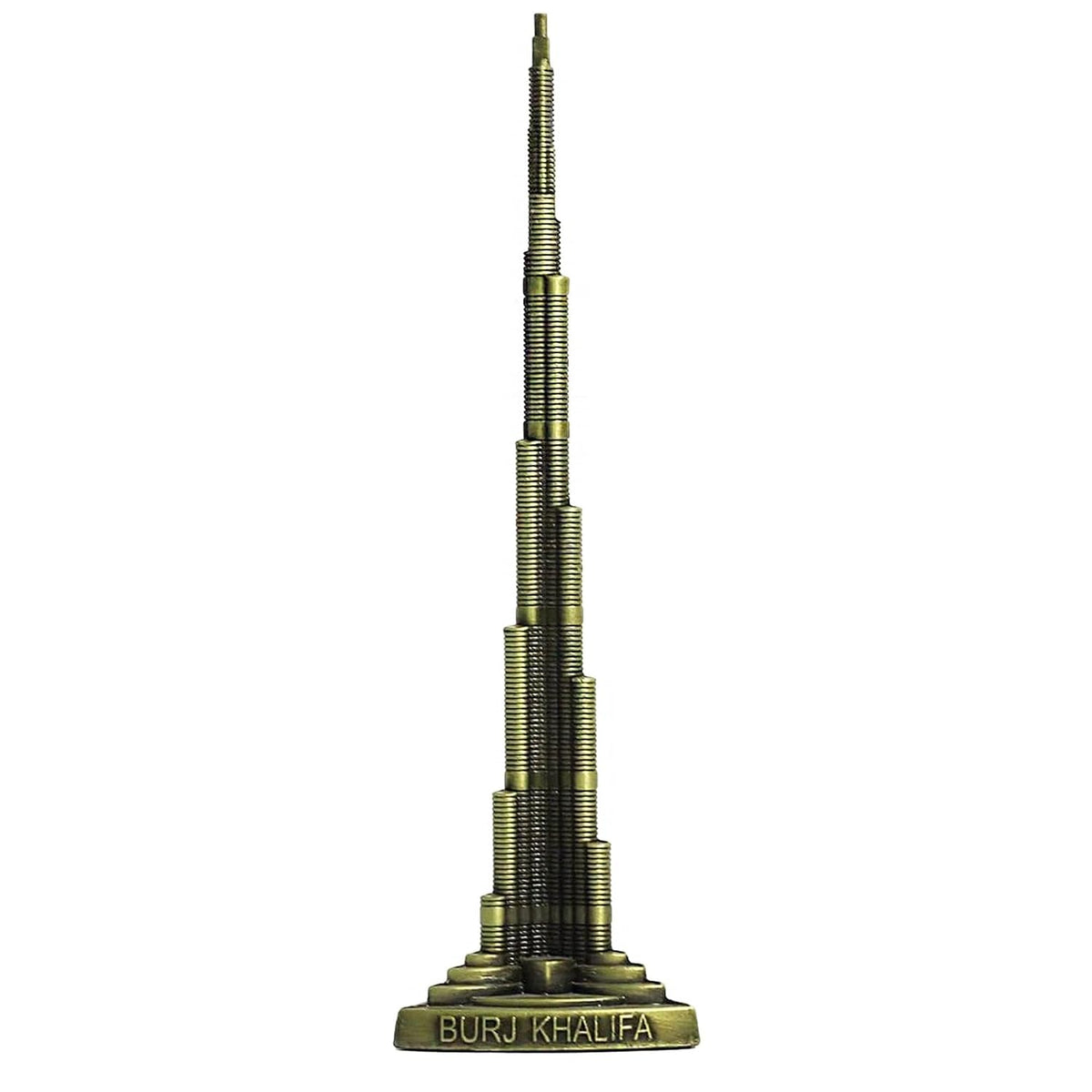 25 cm Metal Burj Khalifa Miniature Dubai Architectural Showpiece-artycraftz.com