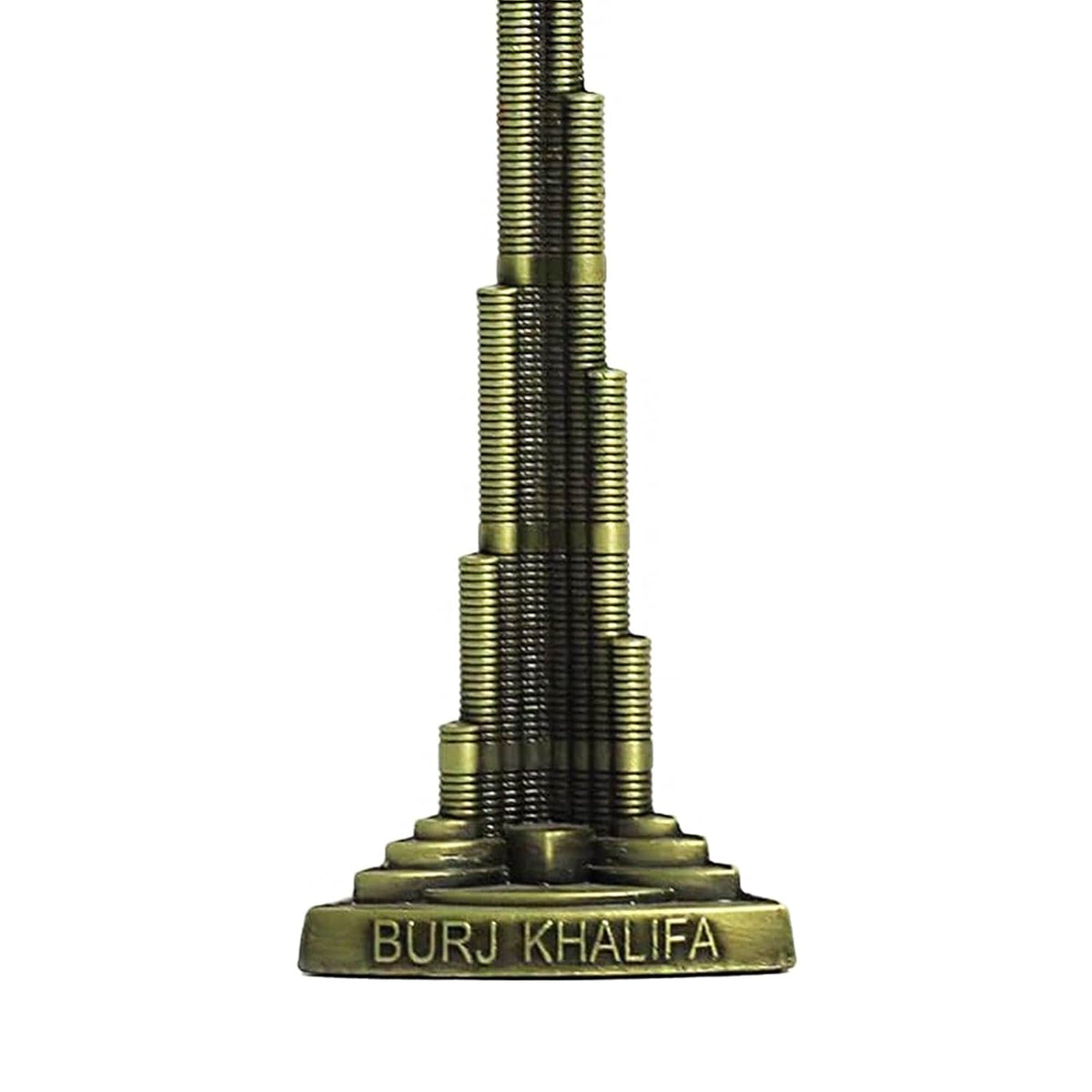 25 cm Metal Burj Khalifa Miniature Dubai Architectural Showpiece-artycraftz.com