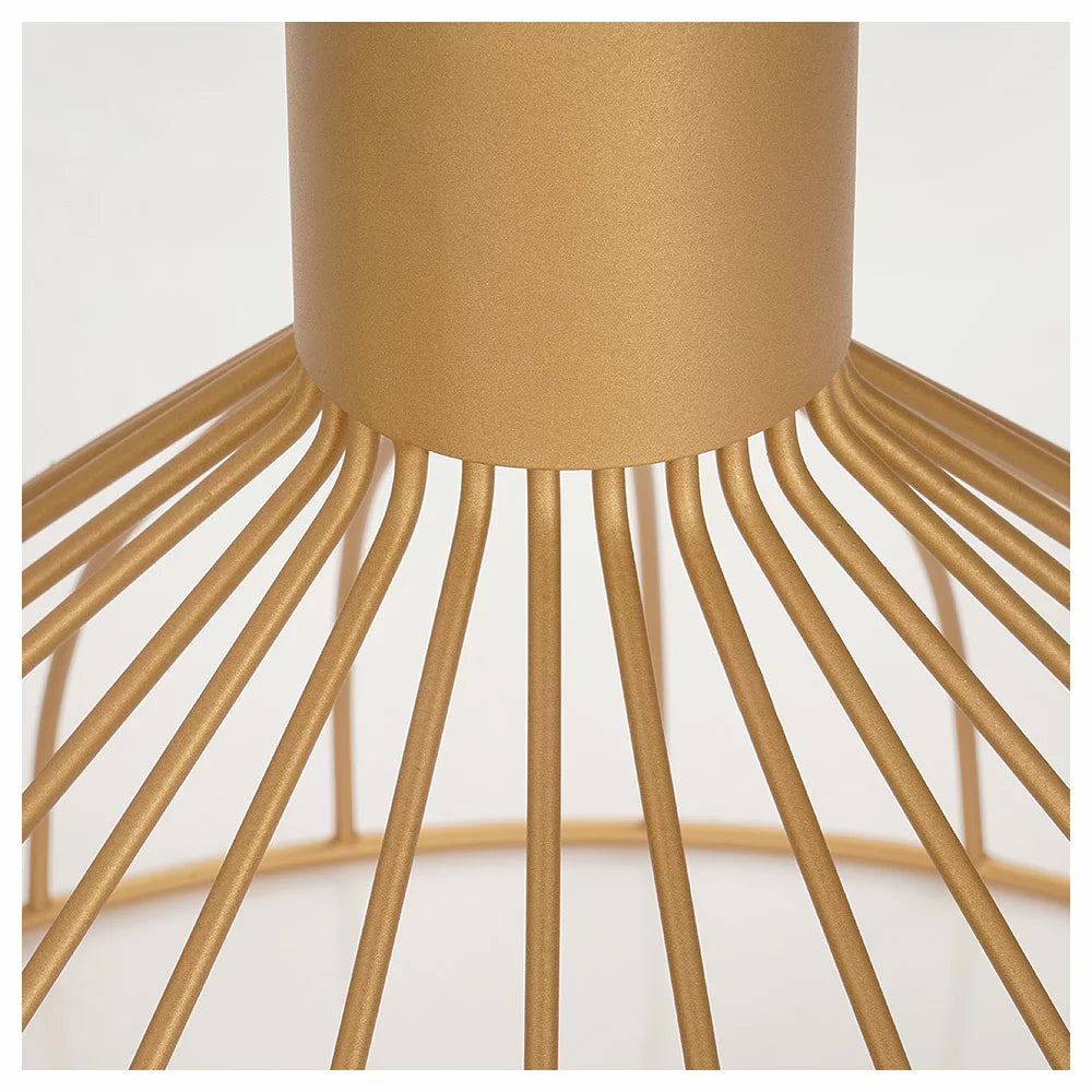 Round Tray table, Gold, 58 cm