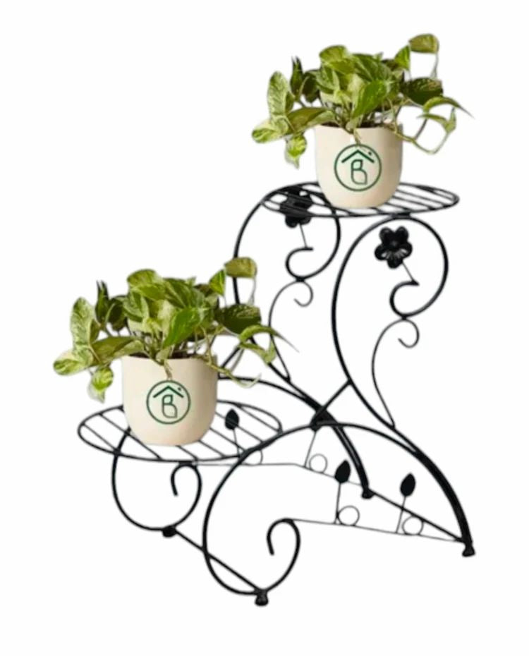 2 Tier Decorative Flower Pot Holder -ArtyCraftz.com