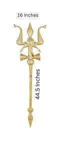 Brass Trishul Without Holder