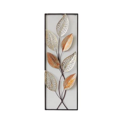 Iron Metal Handmade Decorative Wall Hanging Leaves Frame Wall Decor