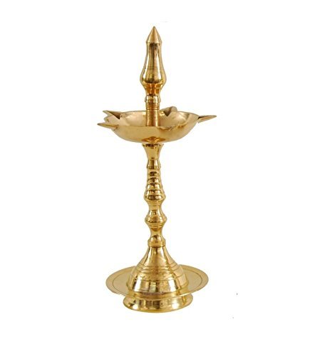 Brass Fancy Kerala Lamp-ArtyCraftz.com