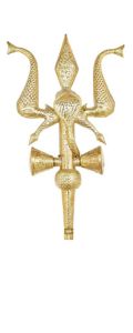 Brass Trishul Without Holder