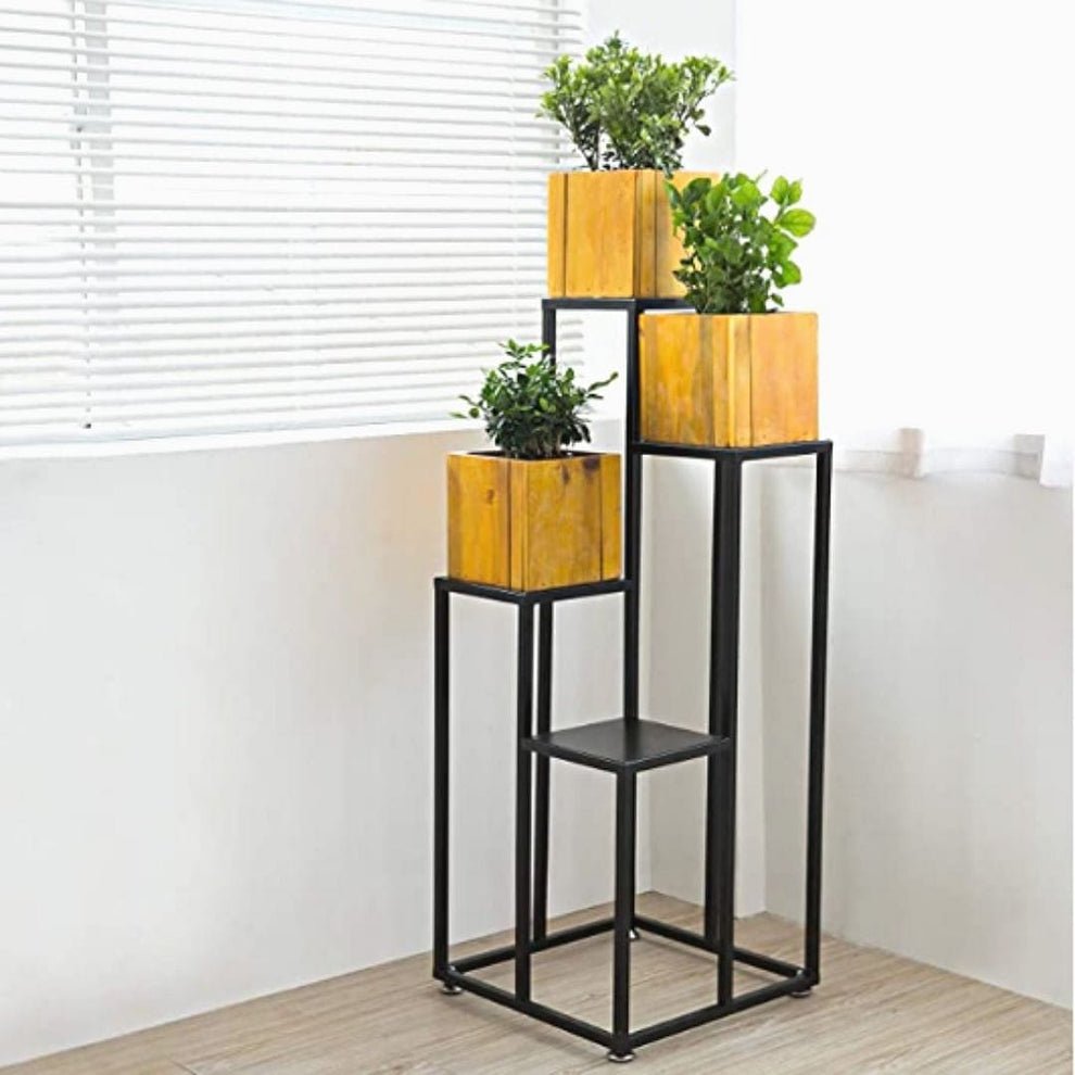4 Tier Metal Planter Stand
