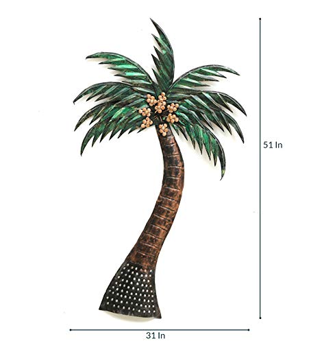  Iron Palm Tree Wall Art-ArtyCraftz.com
