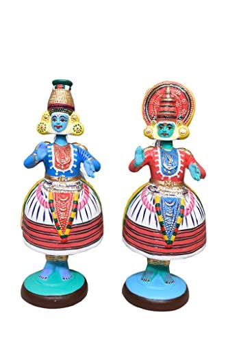 Kathakali Dancing Doll Set-ArtyCraftz.com