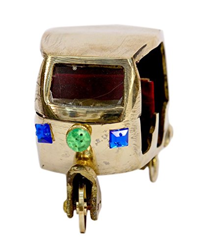 Handcrafted Brass Auto Miniature for Kids