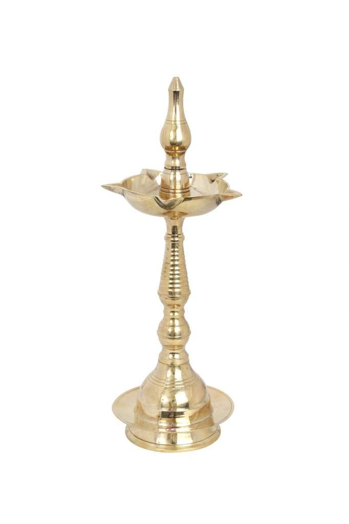 Brass Fancy Kerala Lamp-ArtyCraftz.com