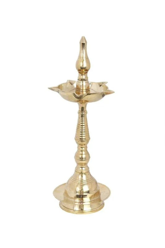 Brass Fancy Kerala Lamp-ArtyCraftz.com