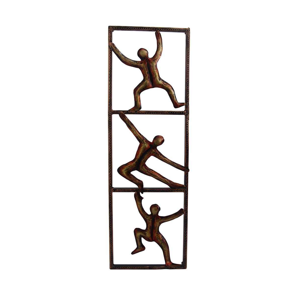 Handcrafted Metal Men Frame for Wall Decor
