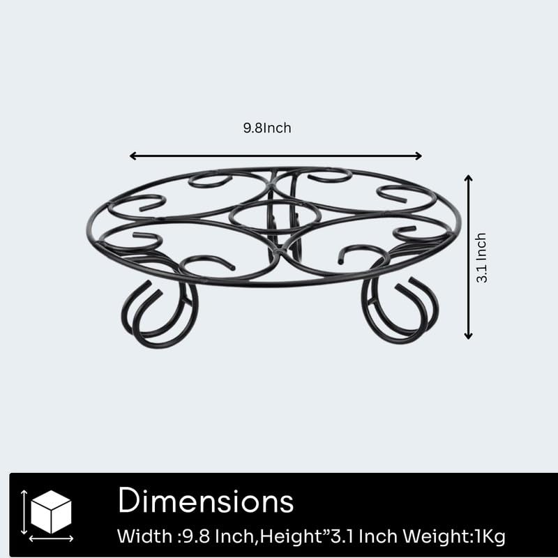 Iron Pot Short Stand for Garden Stand