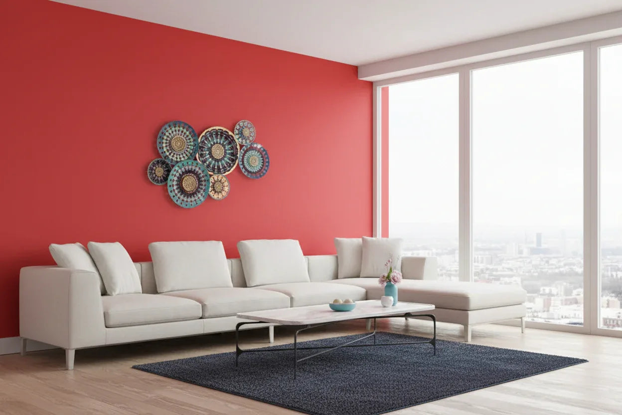 Aurelia Medallion Luxe Metal Wall Art-ArtyCraftz.com