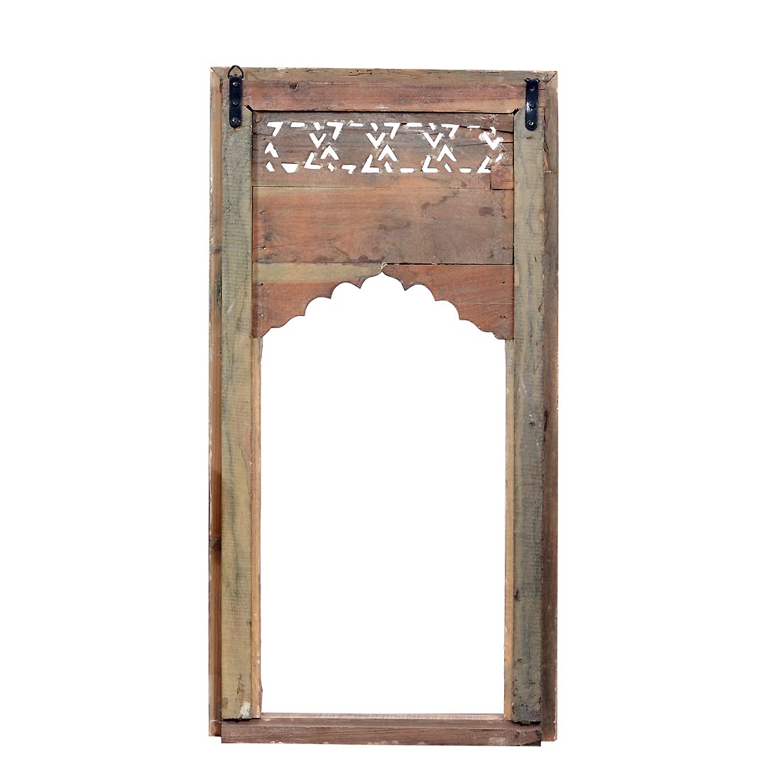 Old Antique Wood Jharokha Decorative Wall Hanging