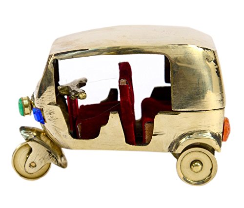 Handcrafted Brass Auto Miniature for Kids