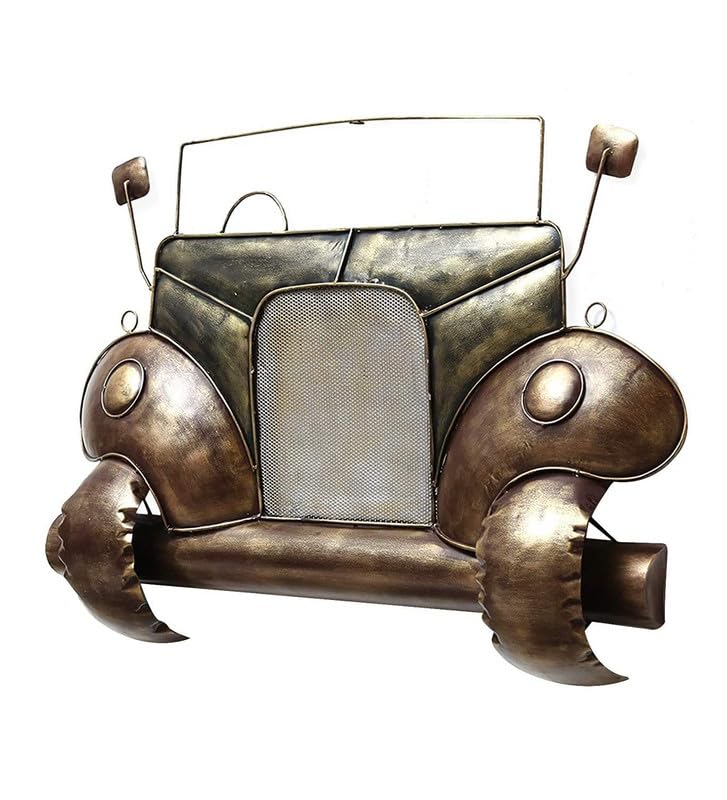 Handcrafted Metal Jeep Wall Decor