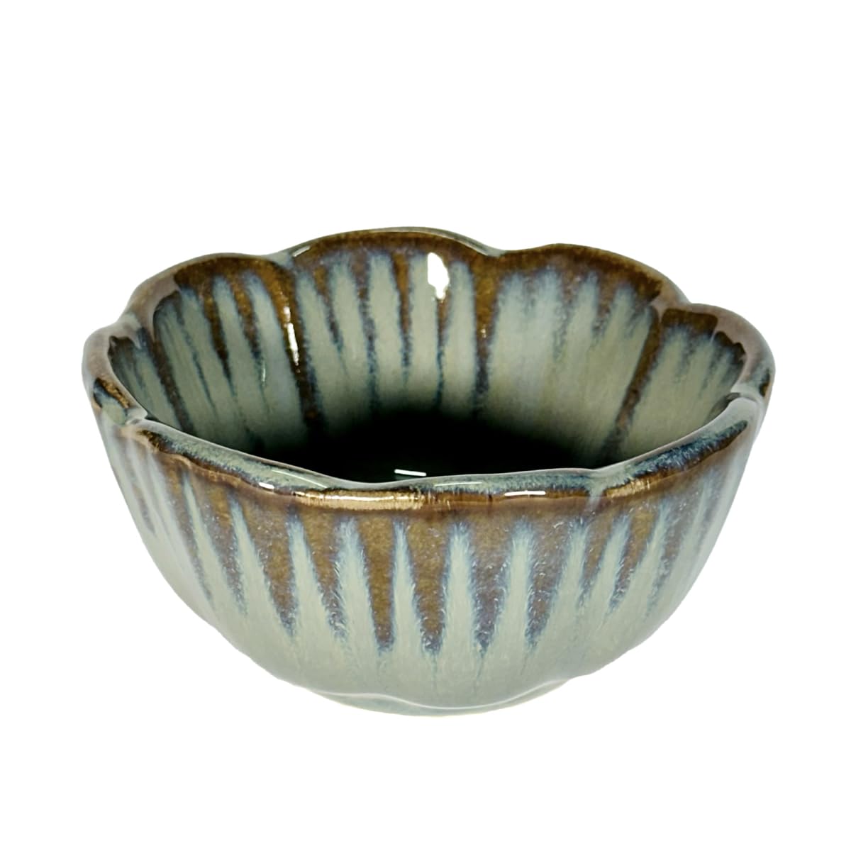 Mist Petal Dal Ceramic Bowl-ArtyCraftz.com