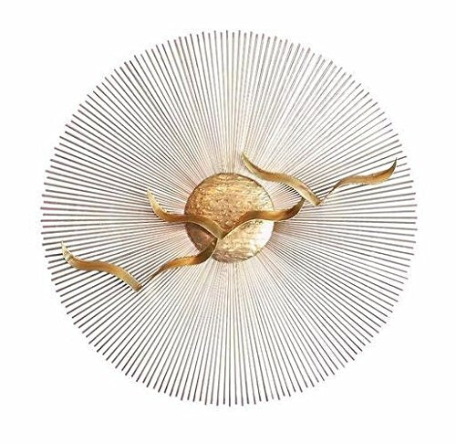Handcrafted Metal Sunburst for Wall Decor
