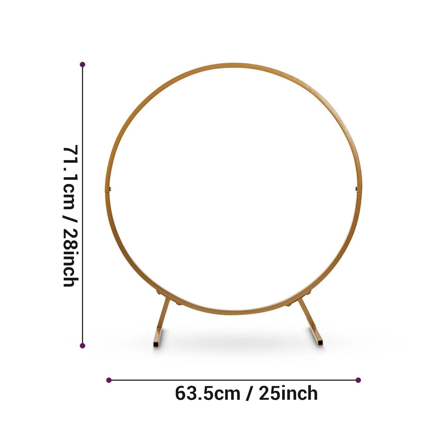 Circular Backdrop Stand Frame for Festivals & Functions