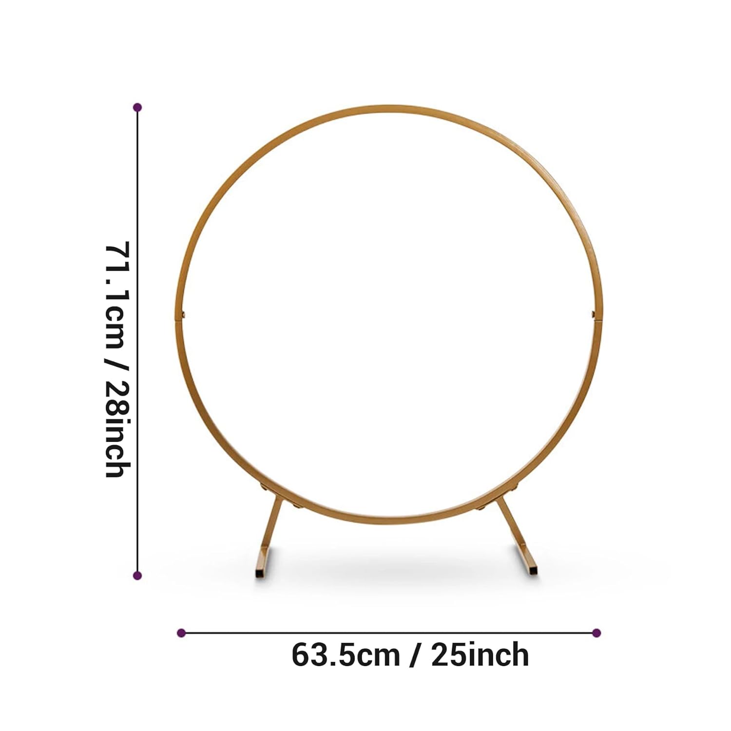 Circular Backdrop Stand Frame for Festivals & Functions