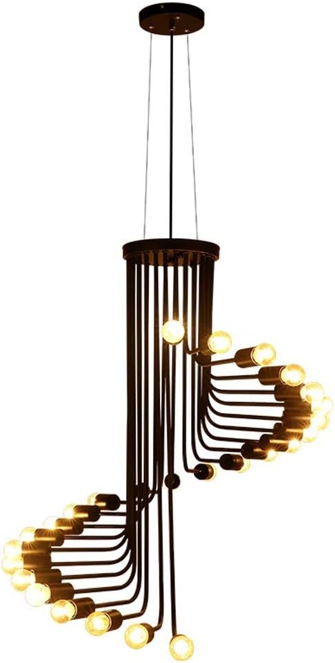 Handcrafted Spiral Staircase Chandelier