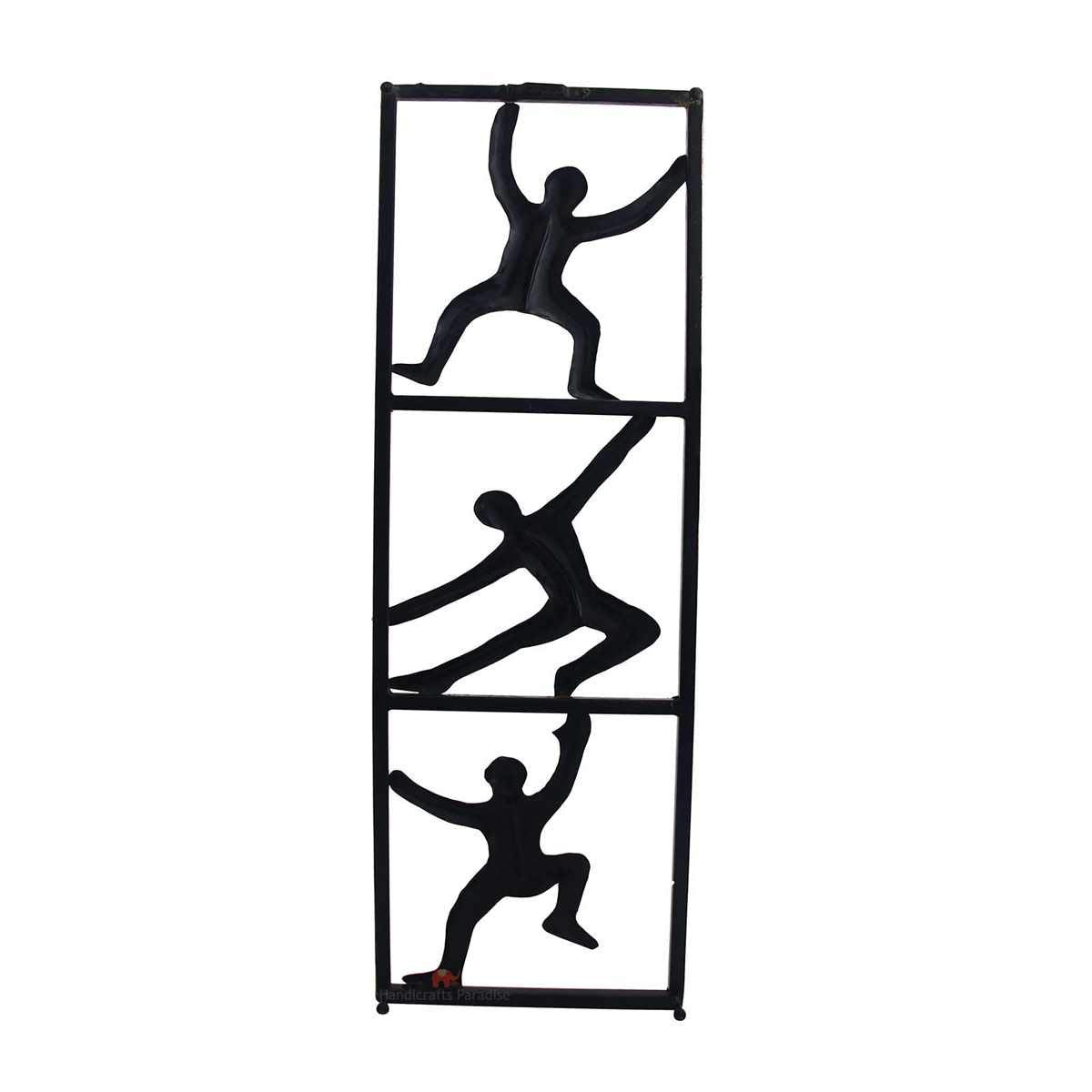 Handcrafted Metal Men Frame for Wall Decor