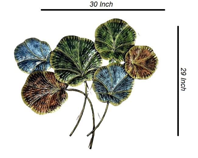 Handcrafted Metal Fleur for Wall Decor