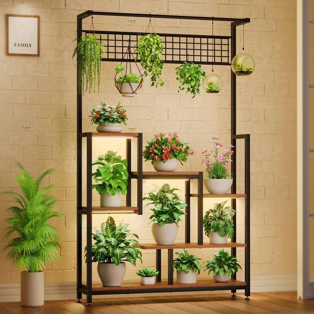 5 Tier Indoor Outdoor Plant Rack-ArtyCraftz.com