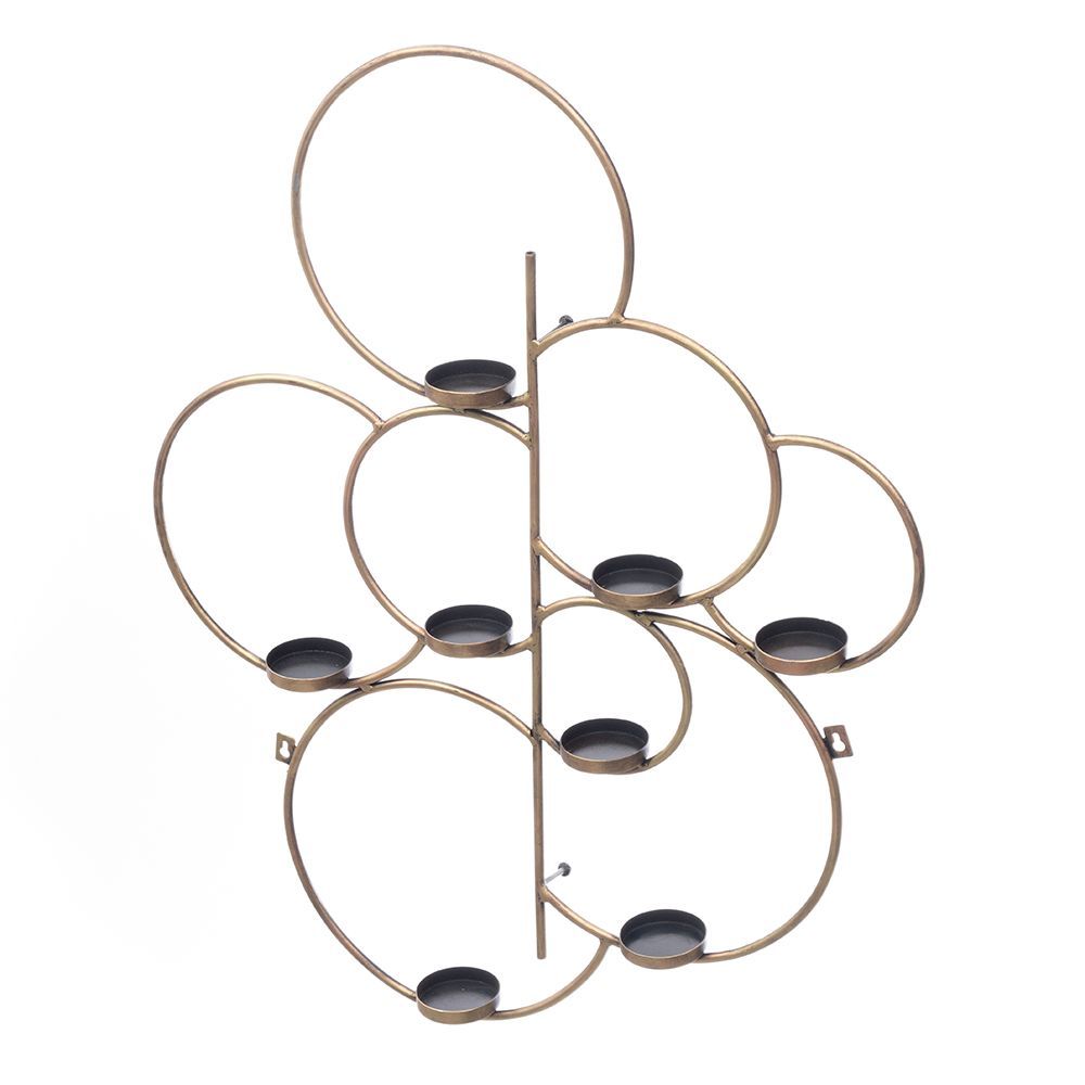 Wall Rings Candle Holder