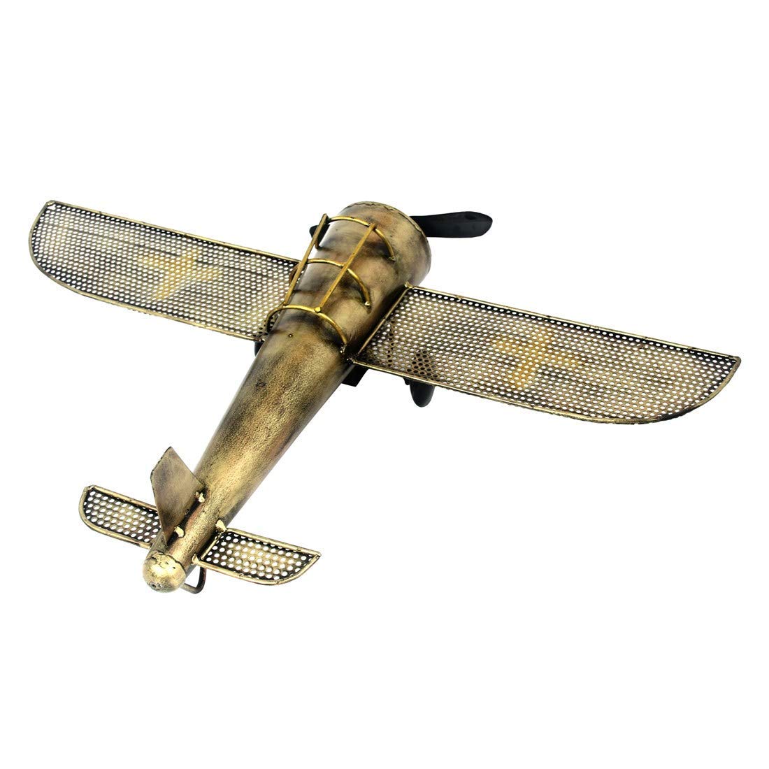 Handcrafted Metal Aeroplane for Showpiece