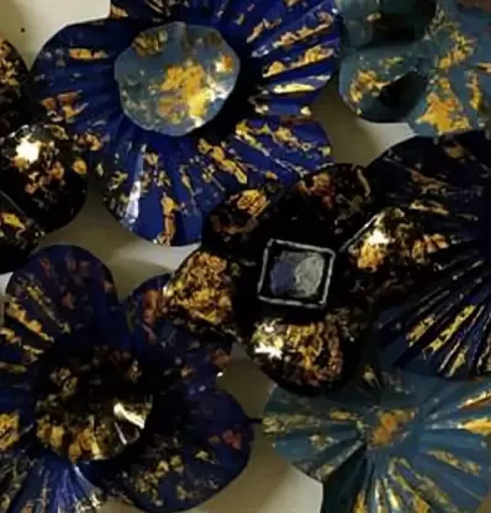 ONQUIL Floral Iron Wall Art -ArtyCraftz.com