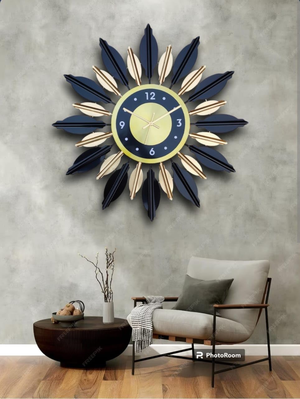 Nebula Metal Wall Clock