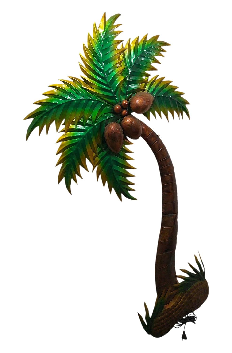  Iron Palm Tree LED Wall Art- ArtyCraftz.com