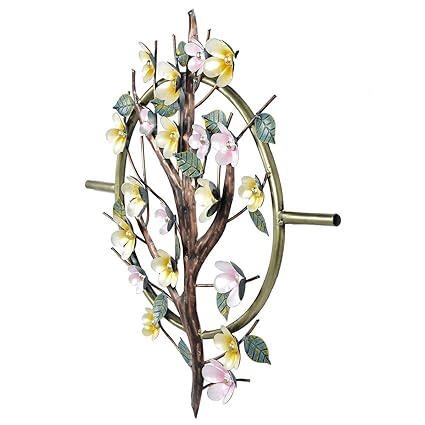 Amazing Metal Flower with leaves and Branch Art for Decor