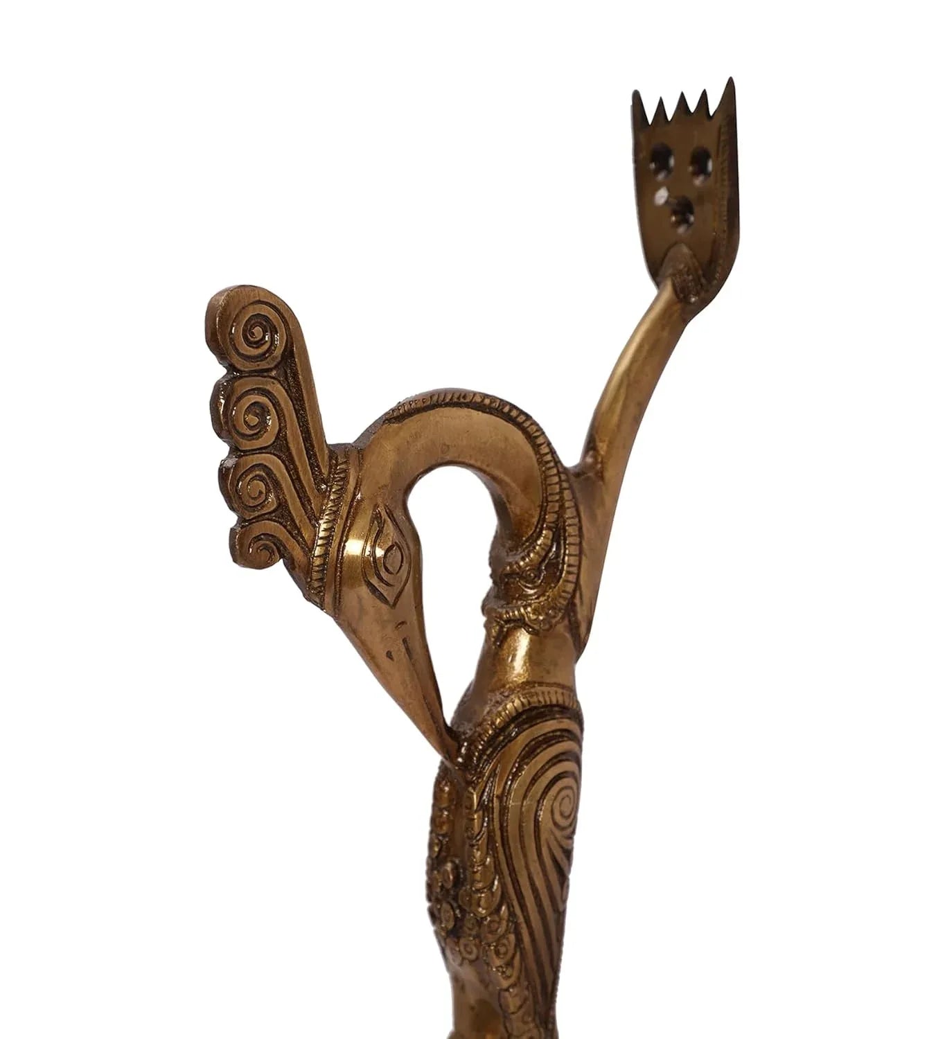 Brass Peacock Door Handle-ArtyCraftz.com