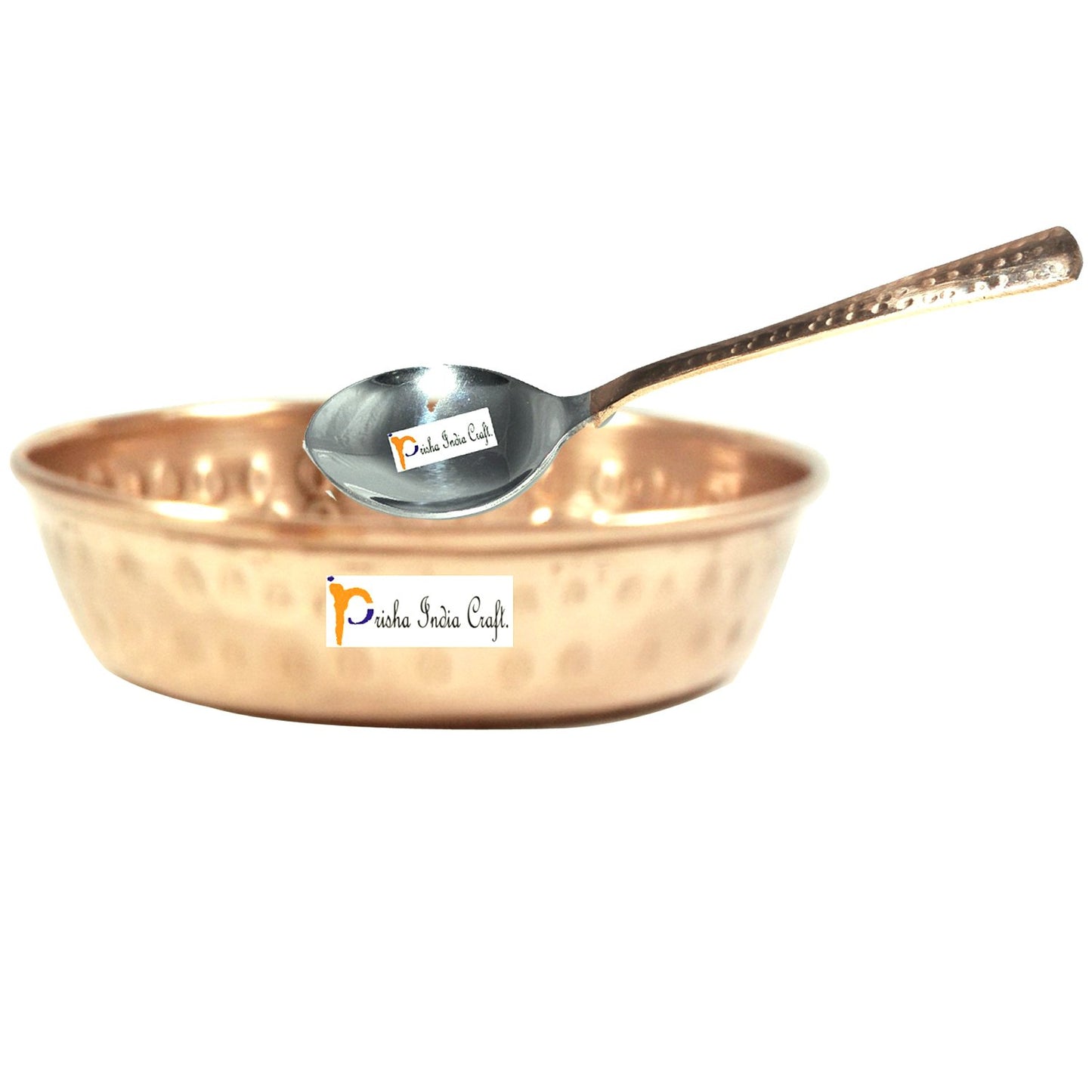 Pure Copper Serving Pudding Bowl-ArtyCraftz.com