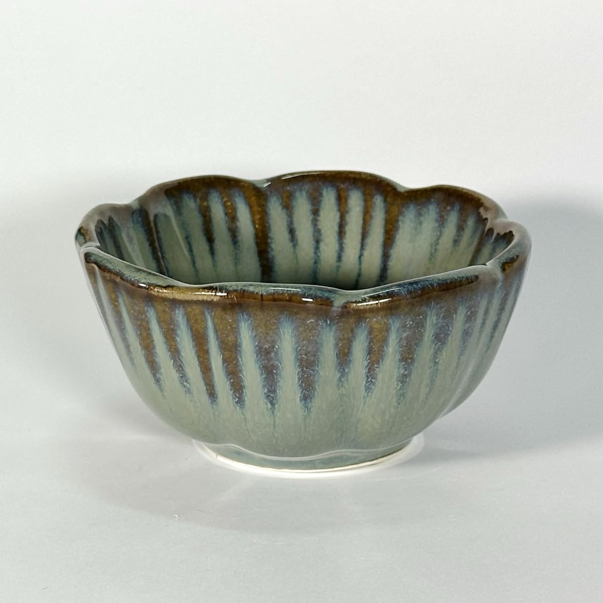 Mist Petal Dal Ceramic Bowl-ArtyCraftz.com