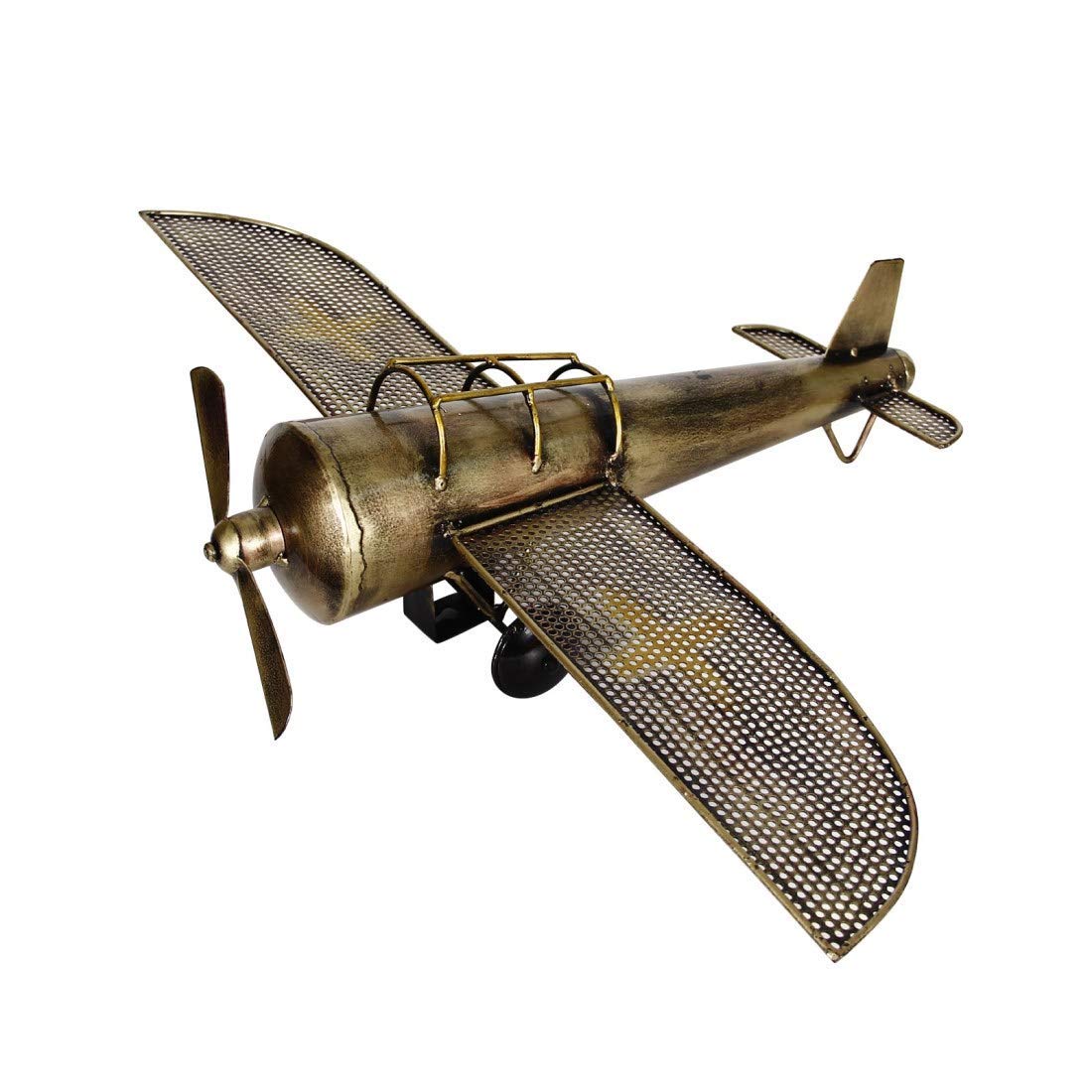 Handcrafted Metal Aeroplane for Showpiece