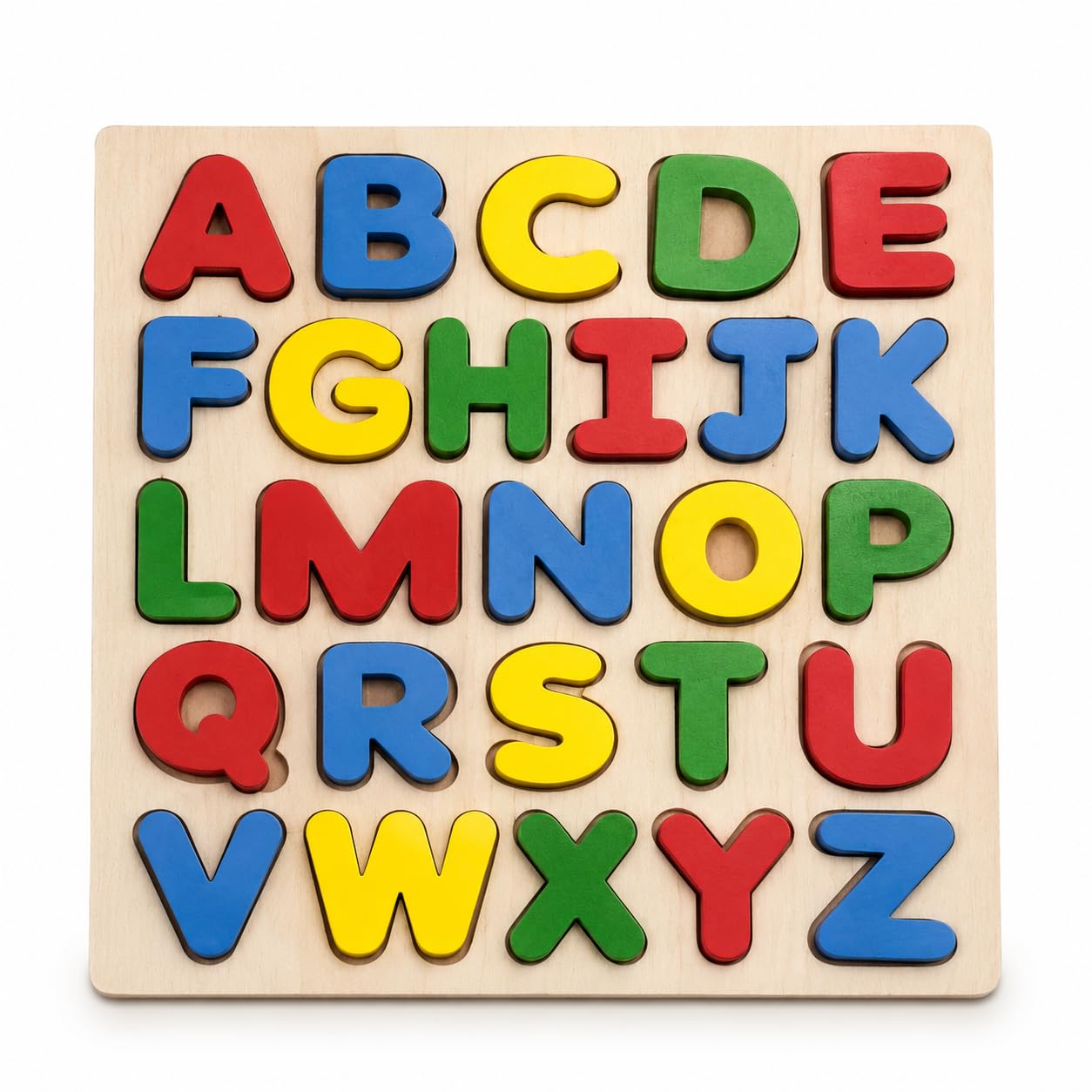 Wooden Alphabet Puzzle Board A to Z