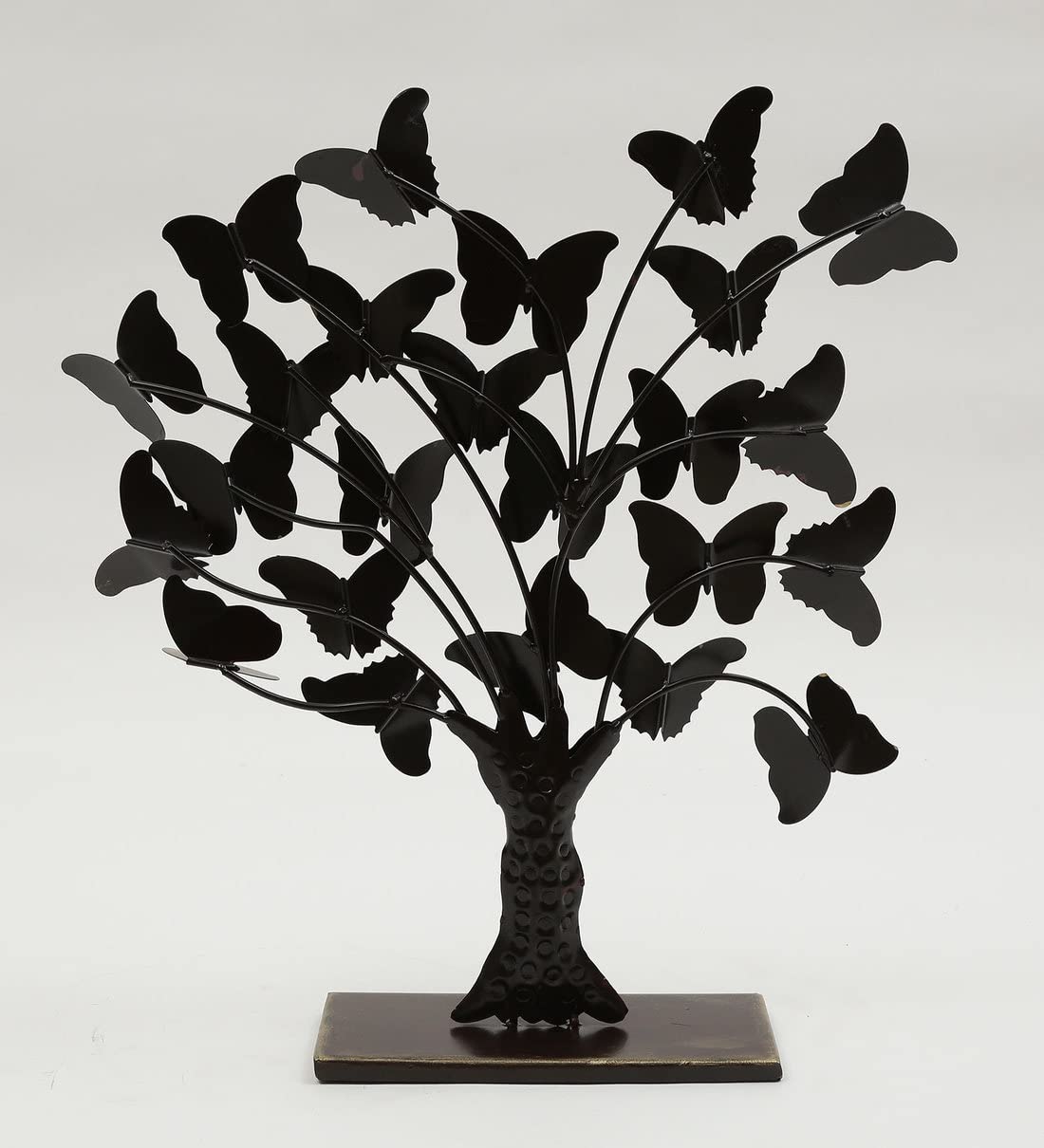 Handcrafted Metal Tree and Butterfly for Showpiece