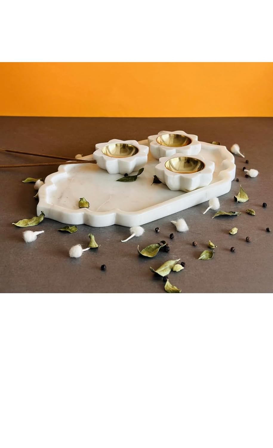 Designer Edges Marble Tray