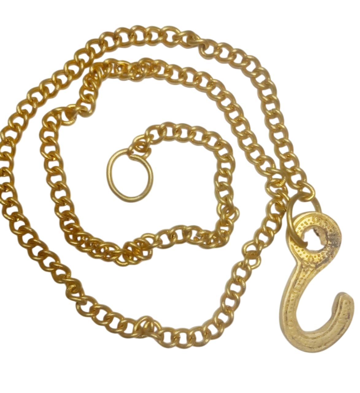 Brass Chain with Hooks for Hanging Diya 1 Meter