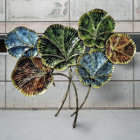 Handcrafted Metal Fleur for Wall Decor